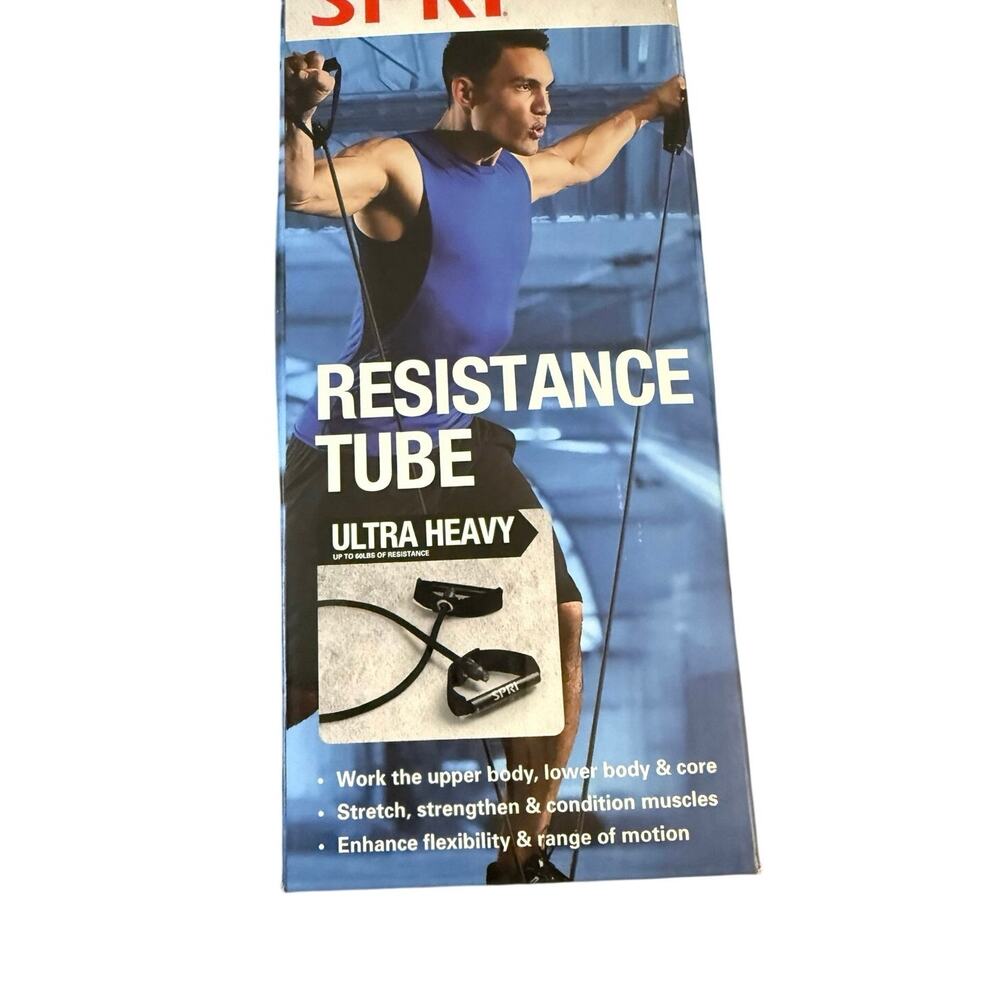SPRI Resistance Bands with Handles for Workouts